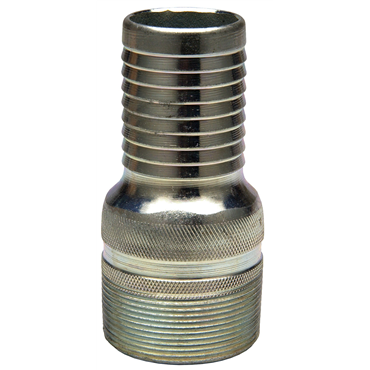 Jump Size King Plated Steel NPT Thread Combination Nipple